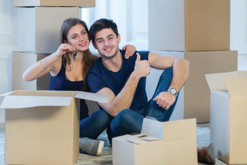Removals van service for Fulwell homes and local moving jobs
