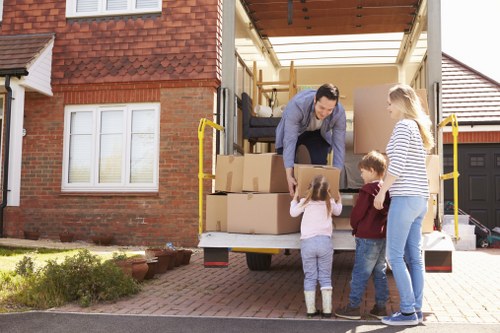 Professional local van service supporting home and business moves in Fulwell