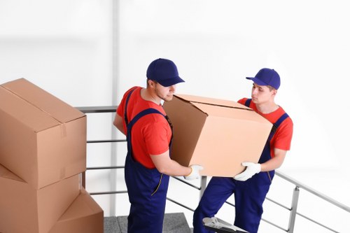 Removal team planning a home move in Fulwell
