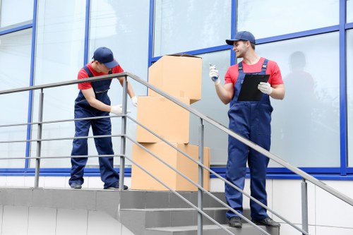 Local movers assisting a home relocation in Fulwell