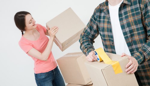 Local removal van supporting small business moves in Fulwell