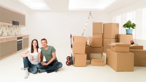 Packing and furniture handling for removals in Fulwell