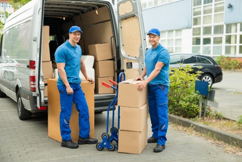 Waste and clearance items sorted for lawful disposal