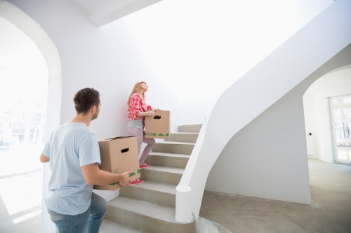 Cubic-yard pricing example for a Fulwell family home move