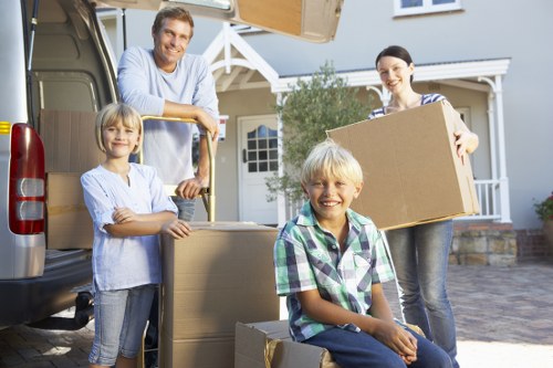 Local van service handling household items for a move in Fulwell